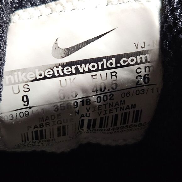 Nike Shox Shoes Women Size 9 Black 356918-002 Running Sneakers Athletic Trainer - Picture 7 of 8